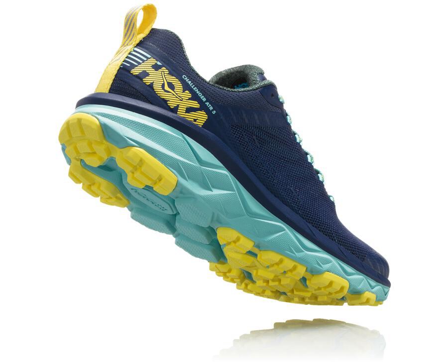 Hoka Australia One One Challenger ATR 5 - Womens Trail Shoes Blue - ACJIM-3654